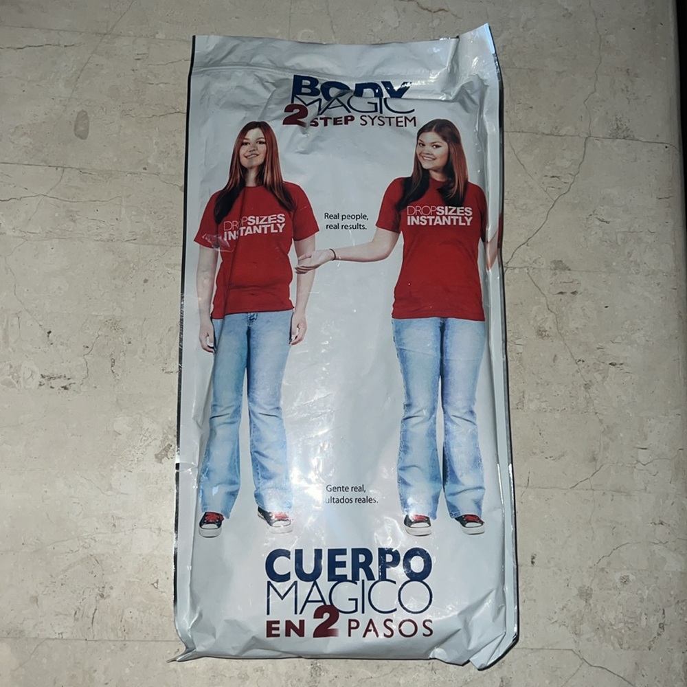 Body Shaper Ardyss Body magic 2 Step System Bomag Size 50 Reshape Restore Girdle